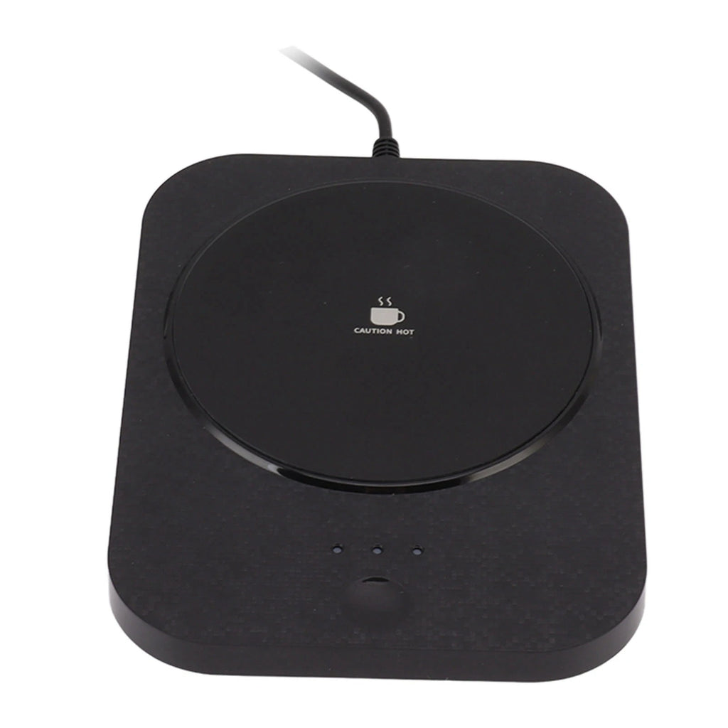 Portable USB Mug Warmer Plate with Fast Heating and 3 Level Temperature Control