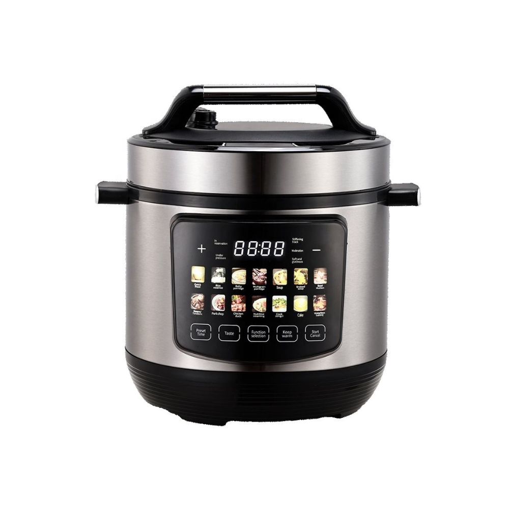 Household Electric Pressure Cooker 6L Stainless Steel Multi-Function Pot