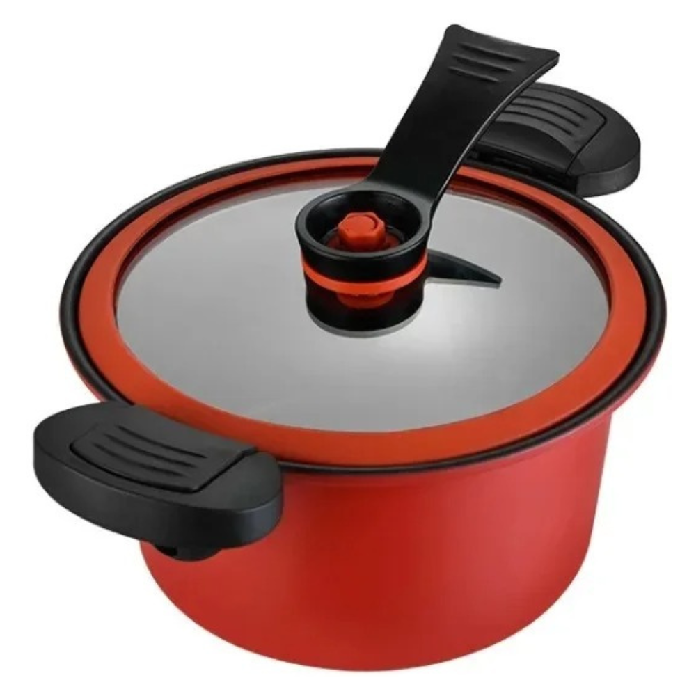 Large Capacity Non-Stick Pressure Cooker 22cm Multi-Function Slow & Stew Pot