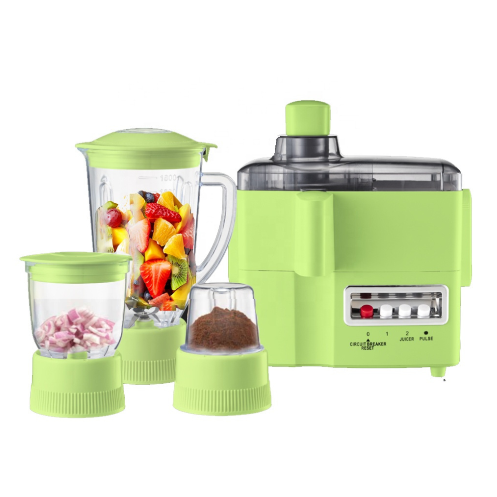 Multifunctional 650W Blender with 4 Speeds, Pulse Function, Meat Chopper & Ice Crushing
