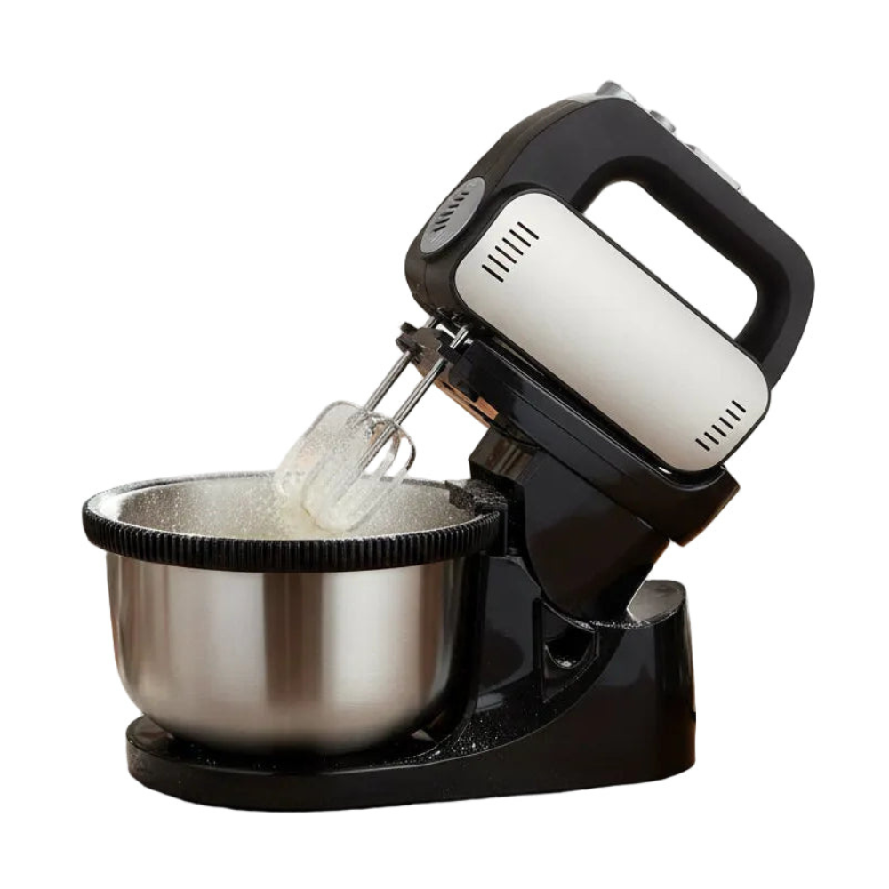 400W Electric Table Stand Mixer with 5-Speed Control, Beater Ejector Button & Dough Hook