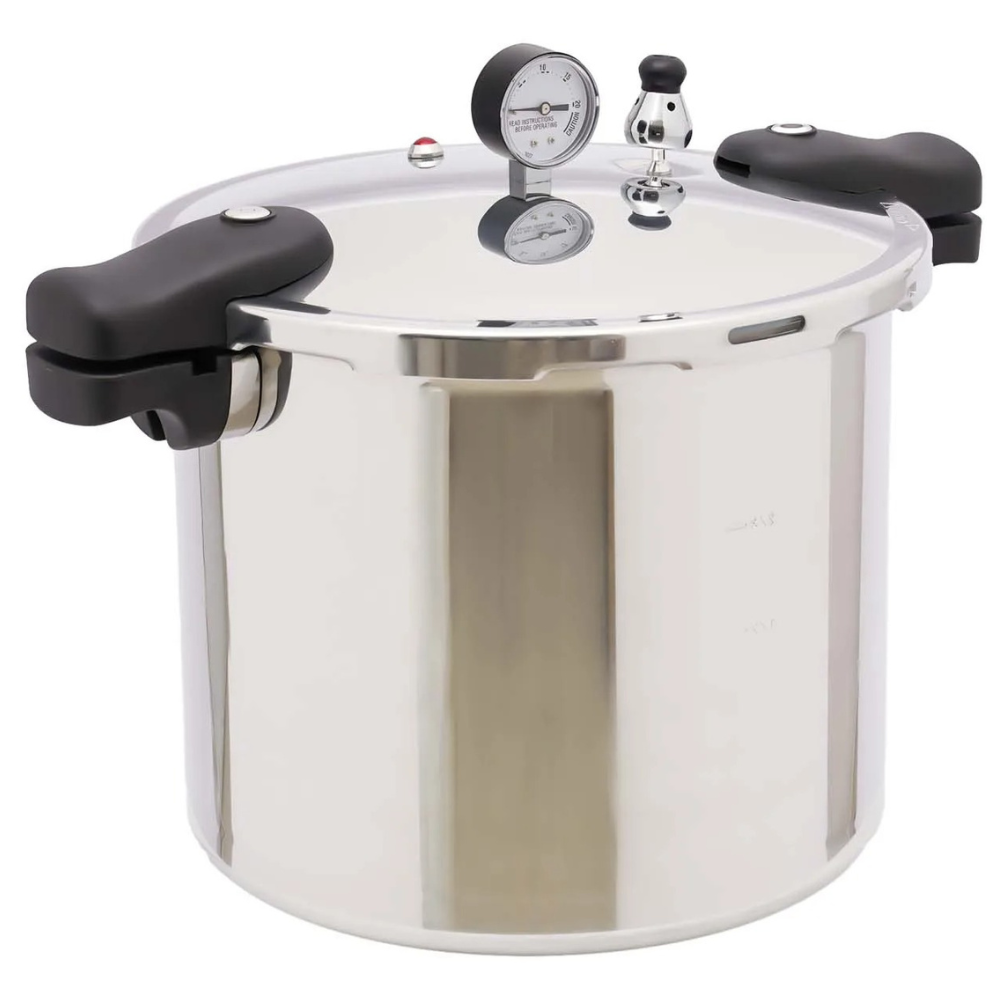 22L Heavy-Duty Pressure Cooker for Quick Meals – Gas, Electric Ceramic & Furnace Compatible
