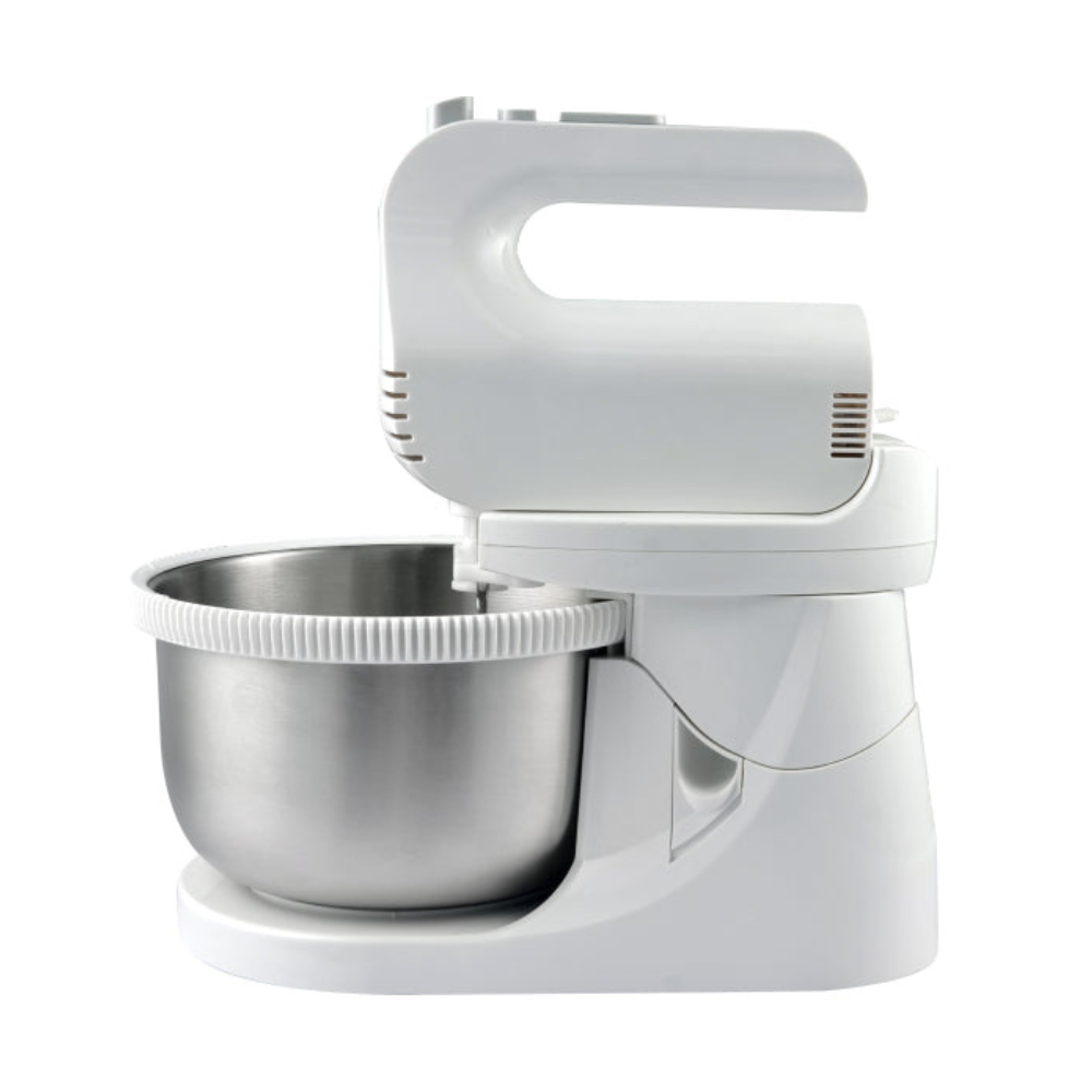 400W Kitchen Stand Mixer with Removable Bowl, Dough Hook & 5-Speed Turbo Function