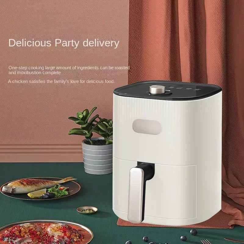 Multi-Function Air Fryer Oven with Observation Window, Adjustable Timer & Non-Stick Interior
