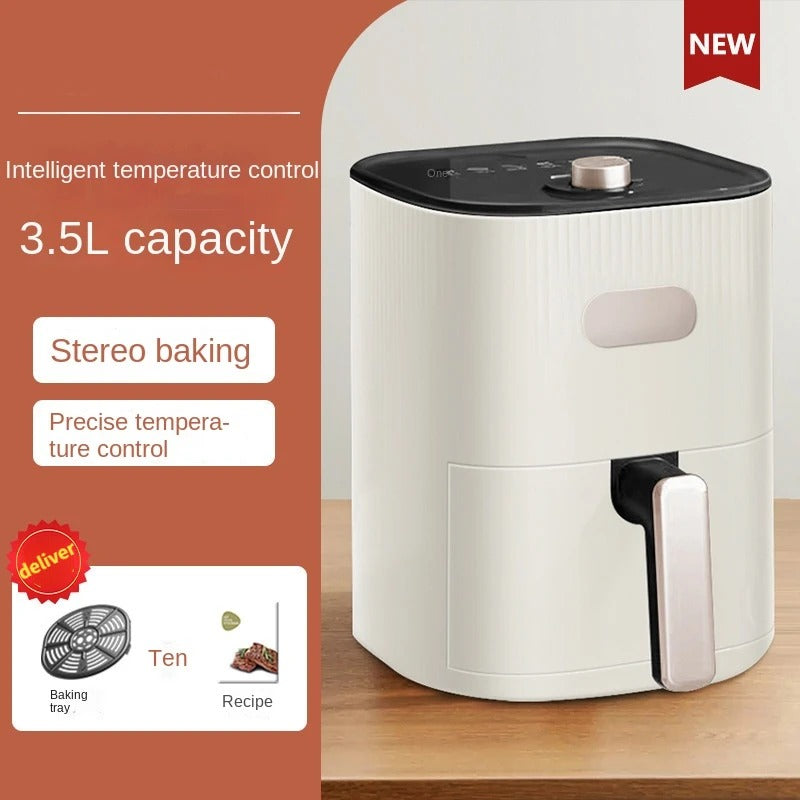 Multi-Function Air Fryer Oven with Observation Window, Adjustable Timer & Non-Stick Interior