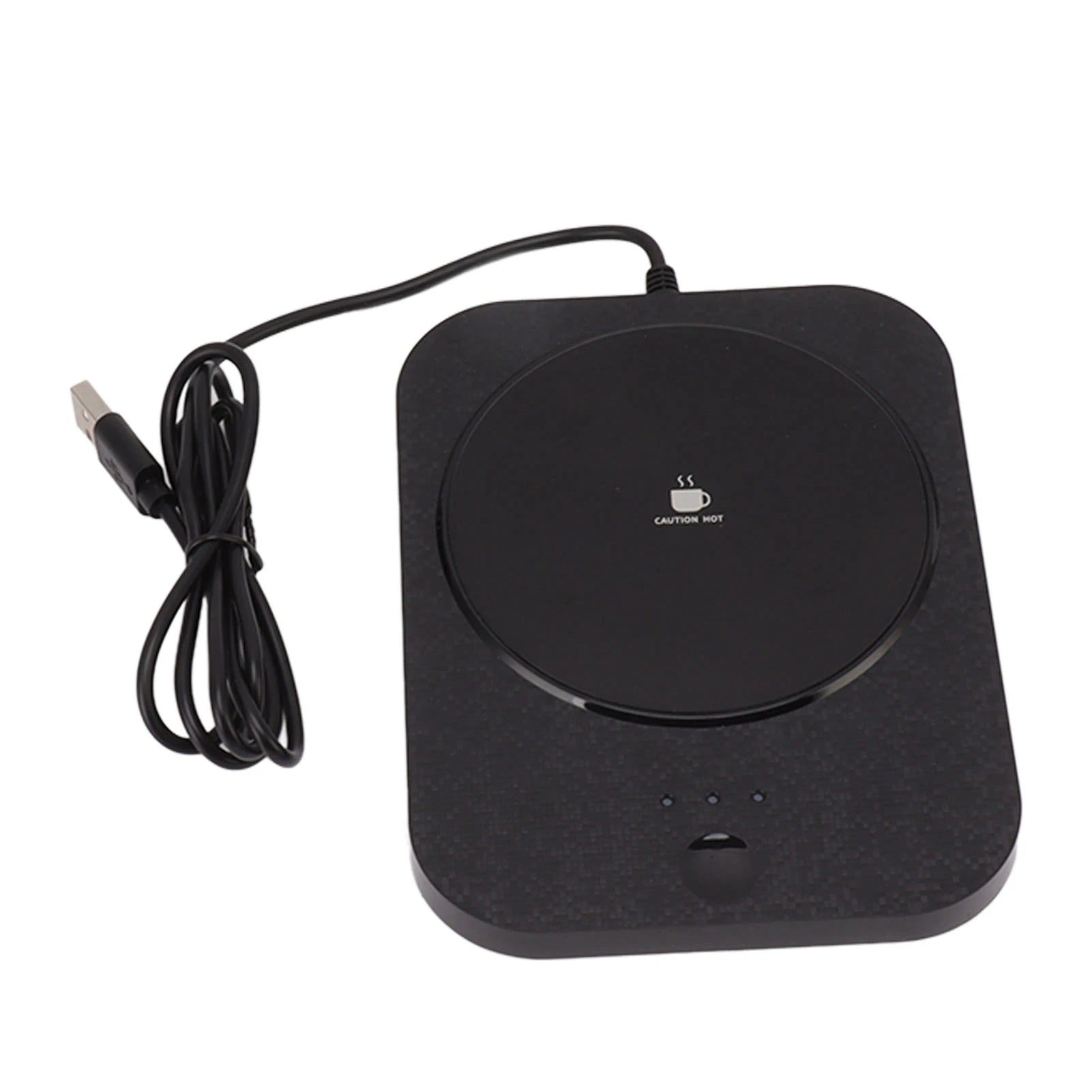 Portable USB Mug Warmer Plate with Fast Heating and 3 Level Temperature Control