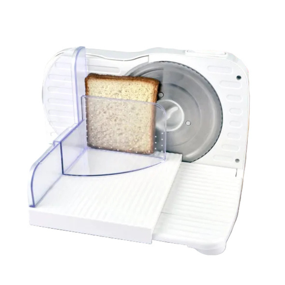 Household Electric Meat Slicer – One-Speed Control, Portable Design, Stainless Steel Blade