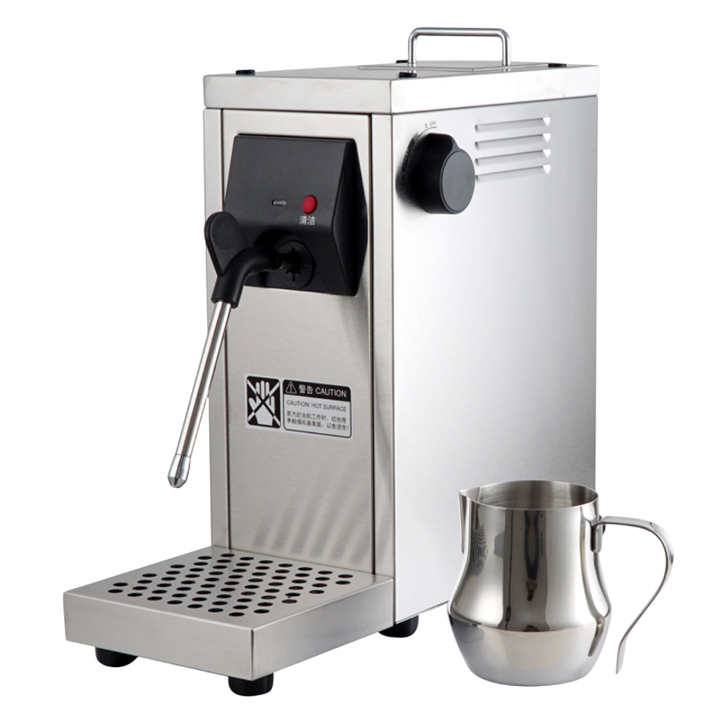 Commercial Steam Coffee Maker & Milk Froth Machine 1450W 800ml Stainless Steel MS-130D