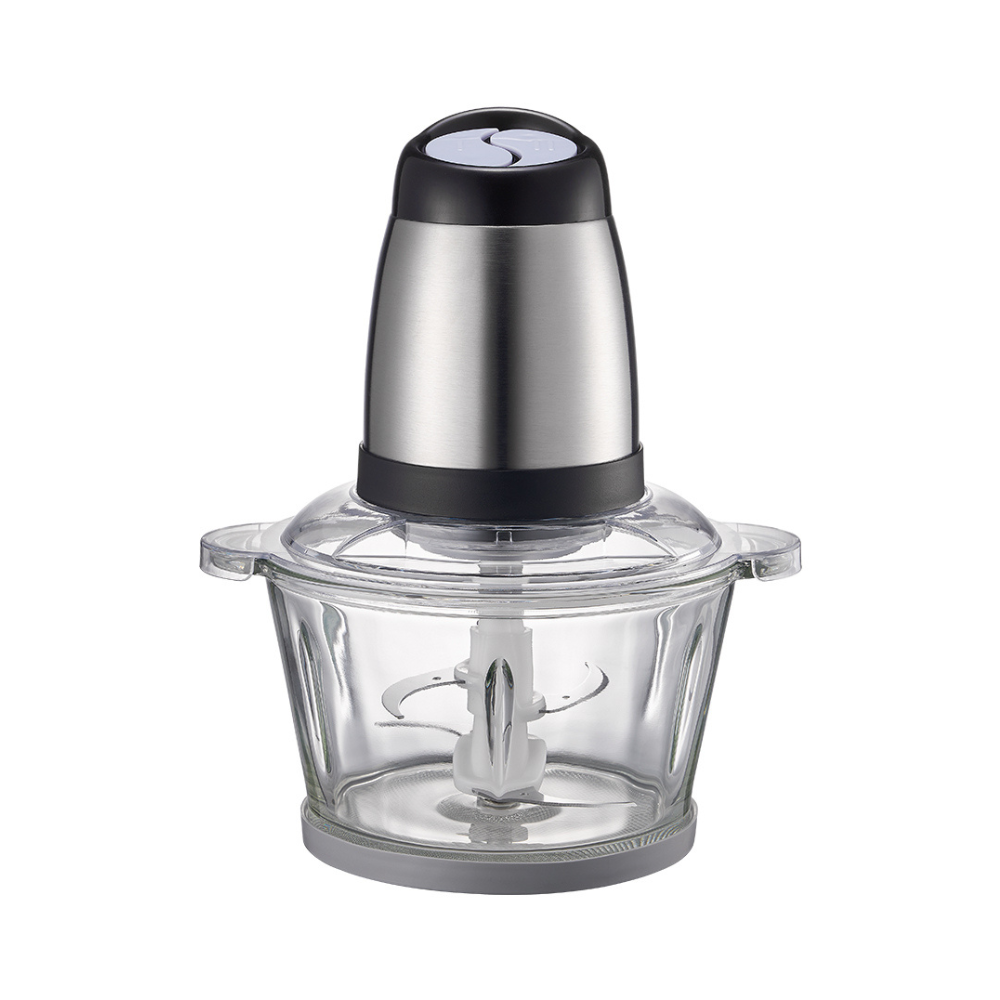 Electric Vacuum Food Processor 1.8L Variable Speed Blender with Glass Housing