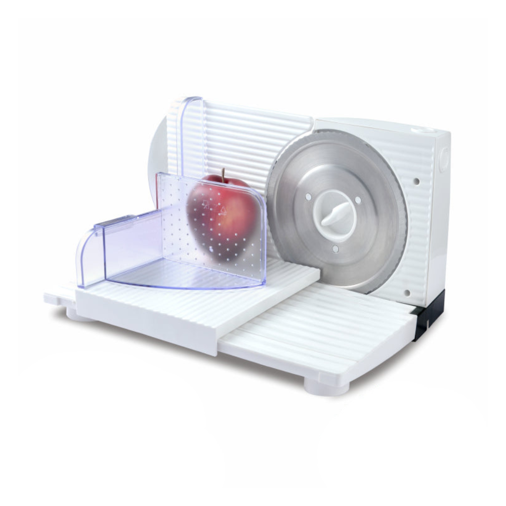 Household Electric Food Slicer with 150W Motor – Adjustable 0-15mm for Meat and Bread