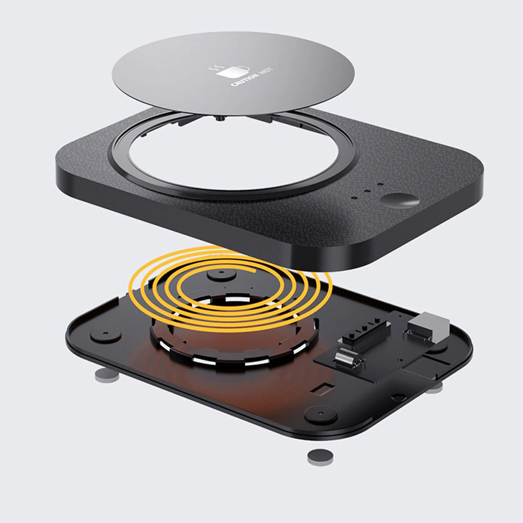 Portable USB Mug Warmer Plate with Fast Heating and 3 Level Temperature Control