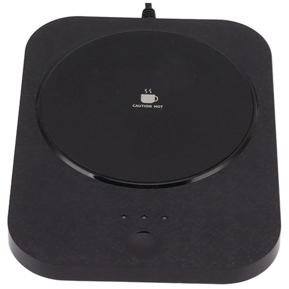 Portable USB Mug Warmer Plate with Fast Heating and 3 Level Temperature Control
