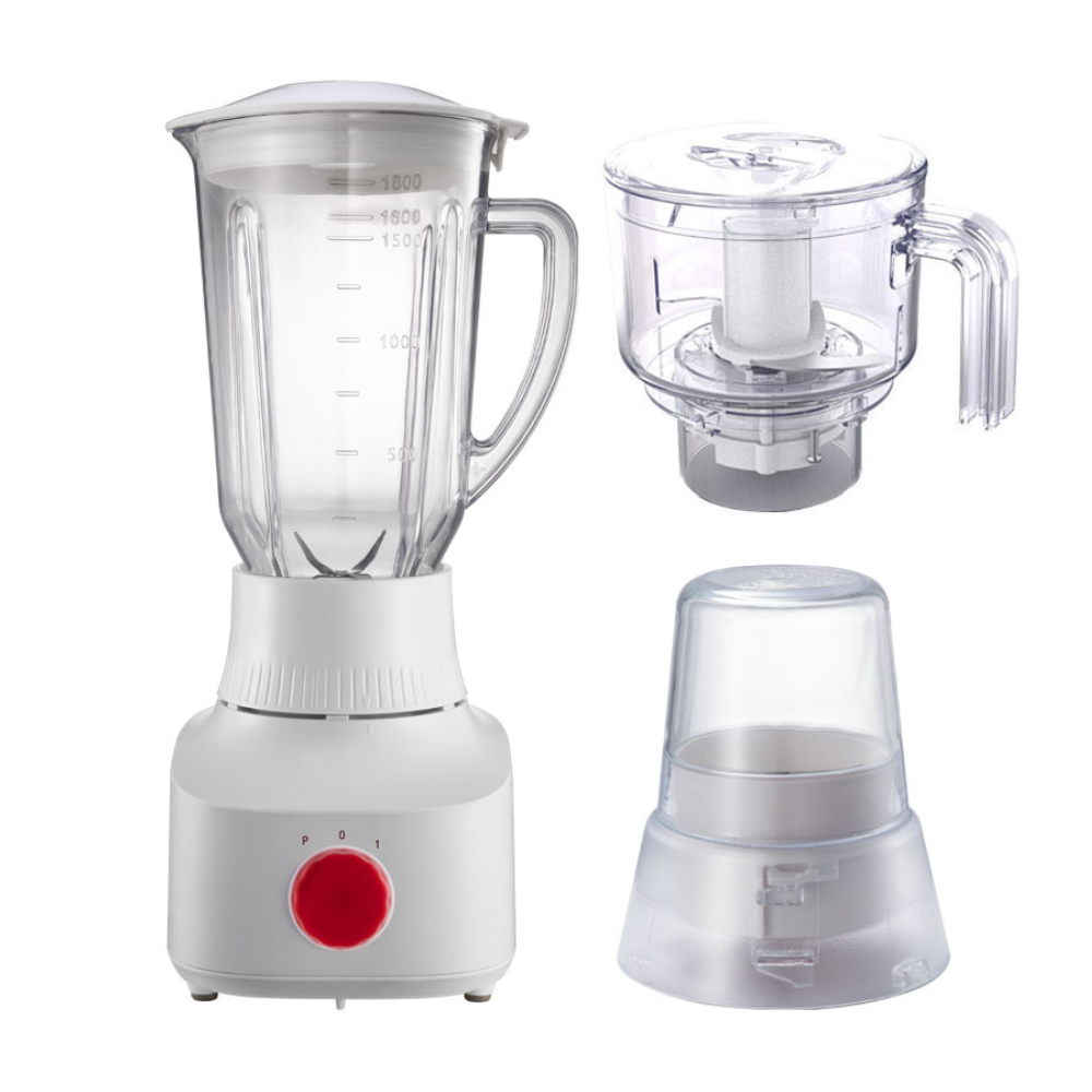 3-in-1 Electric Food Blender 350W with Chopper Function and Variable Speed