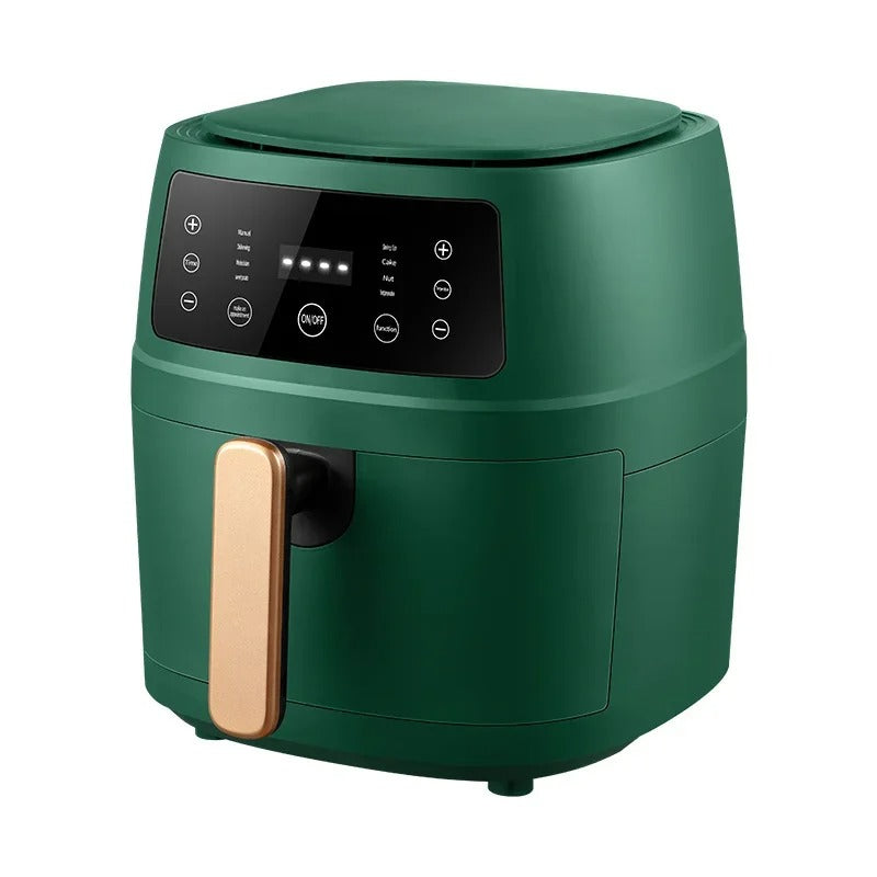 5L Digital Air Fryer with Touchscreen, 360° Hot Air Cooking, Oil-Free Family Size