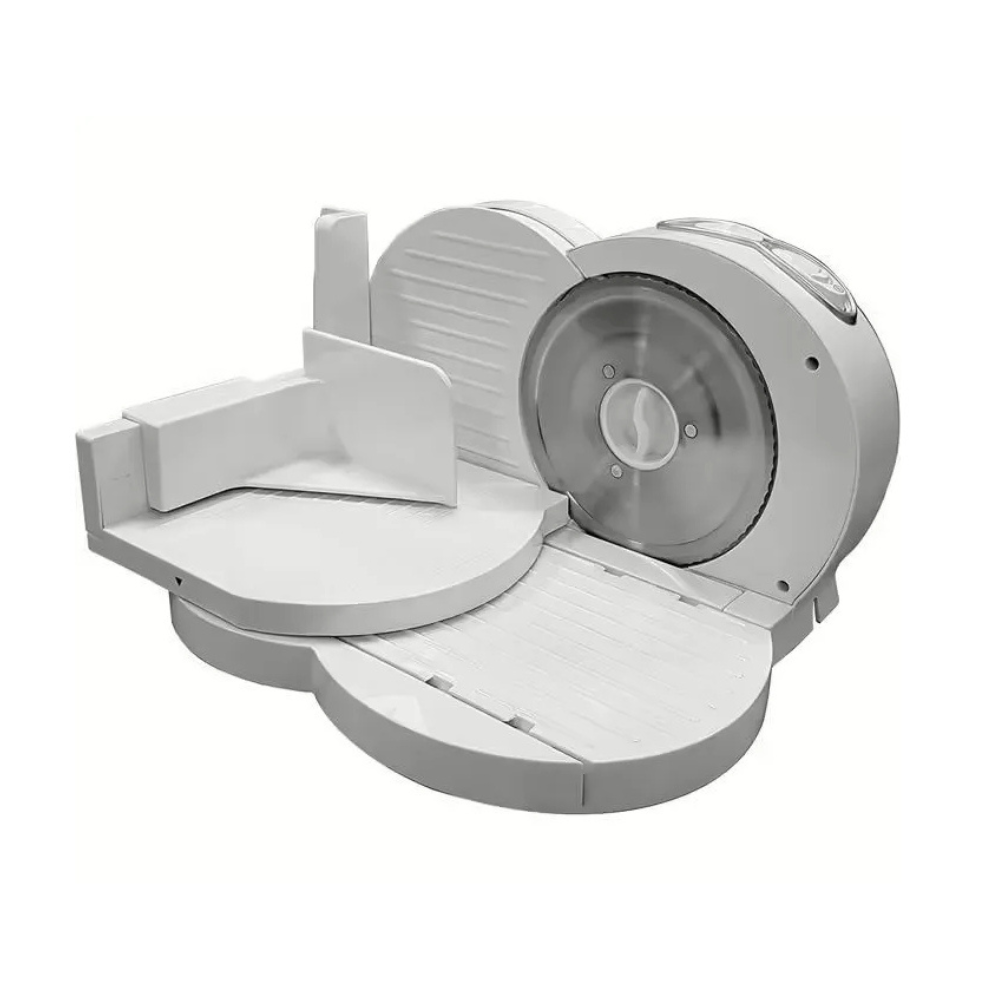 Electric Meat and Cheese Slicer 150W AC Motor, 170mm Blade, Compact Fold-Up Storage