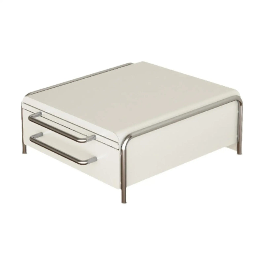 Coffee Pod Drawer with Machine Base, Large Capacity Carbon Steel Countertop Storage