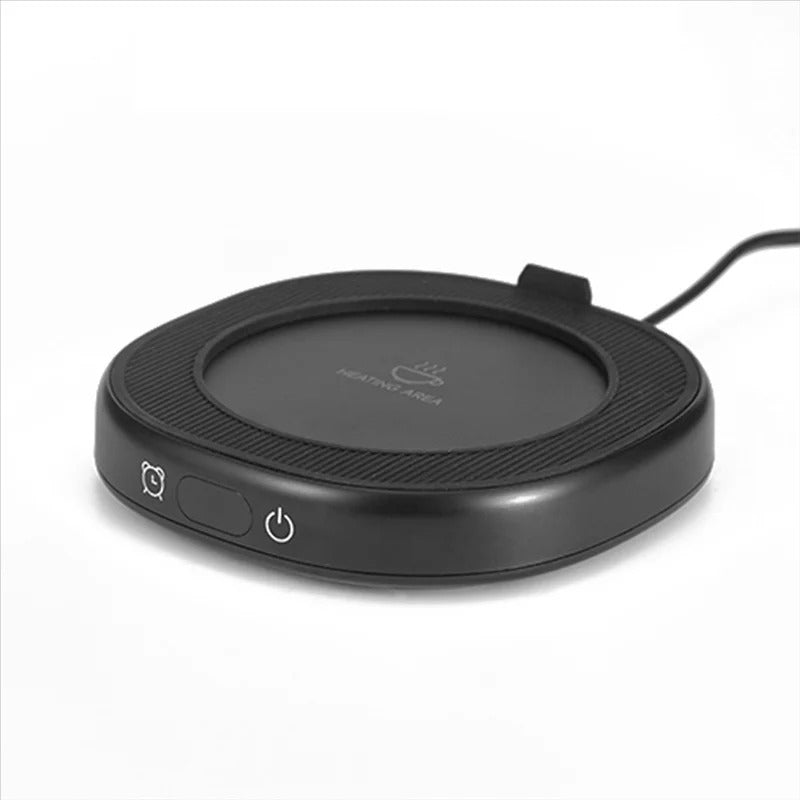 Desktop Electric Drink Warmer with 3 Heat Settings for Coffee, Tea and Milk Cups