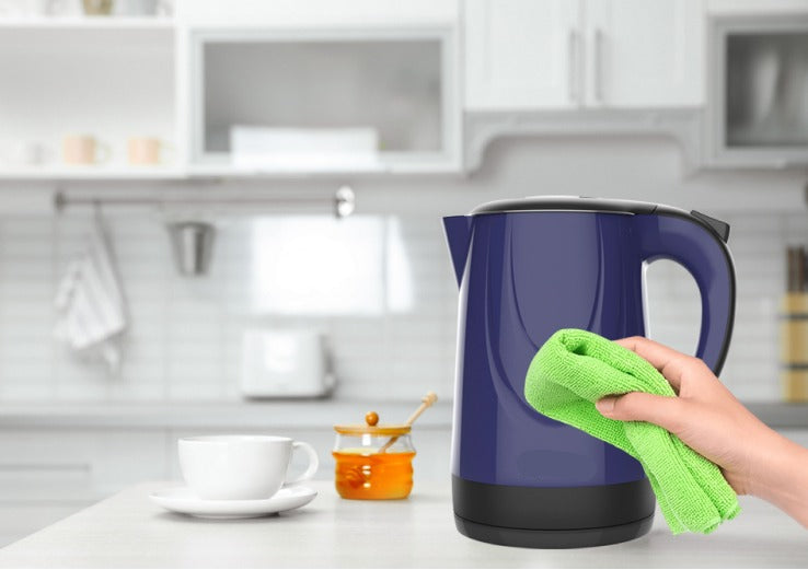 1.7L Cordless Electric Kettle with Auto Shut-Off & 2-Layer Thermal Insulation