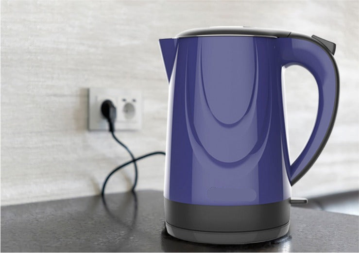 1.7L Cordless Electric Kettle with Auto Shut-Off & 2-Layer Thermal Insulation