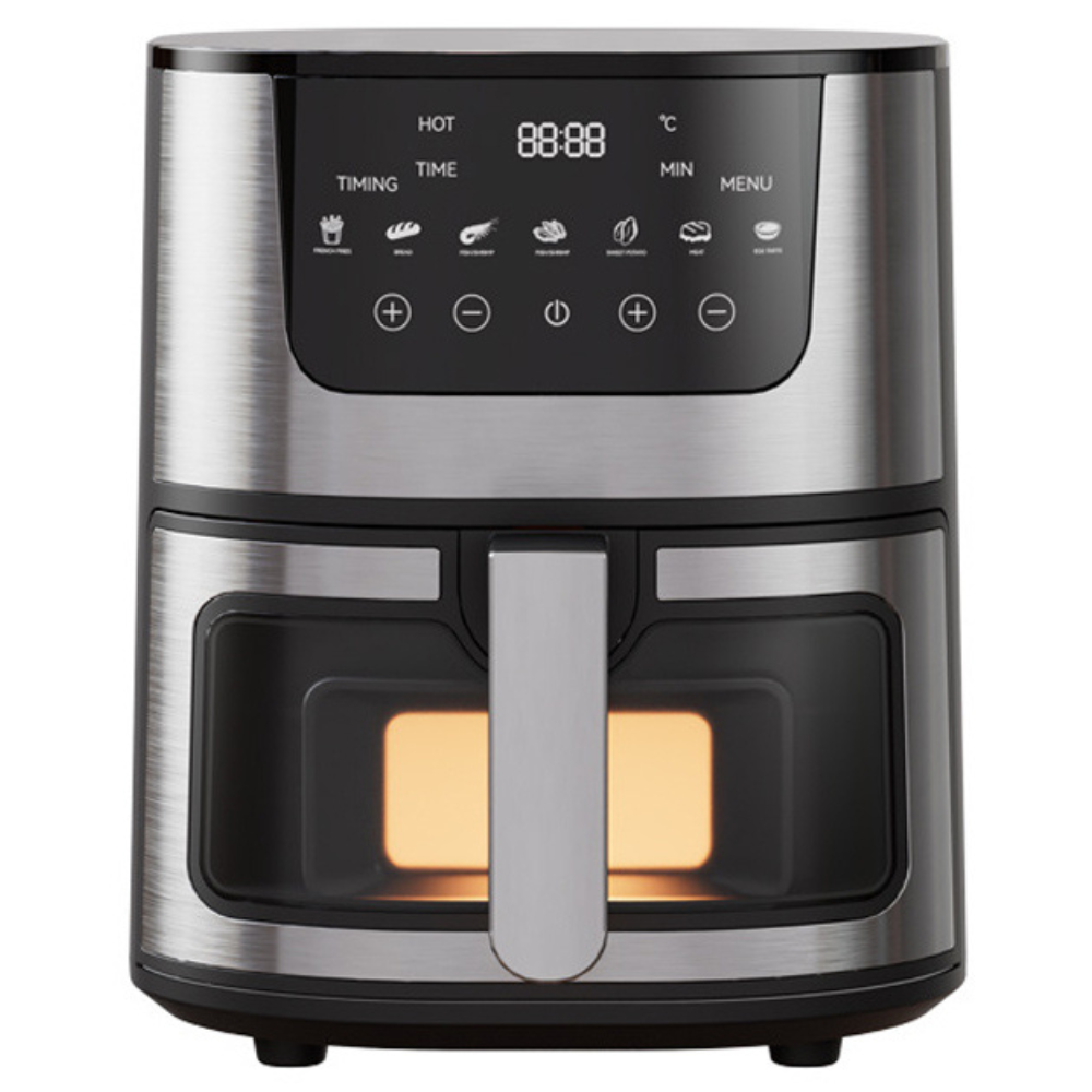 Multifunctional 7L Air Fryer Oven with Adjustable Thermostat and Non-Stick Basket