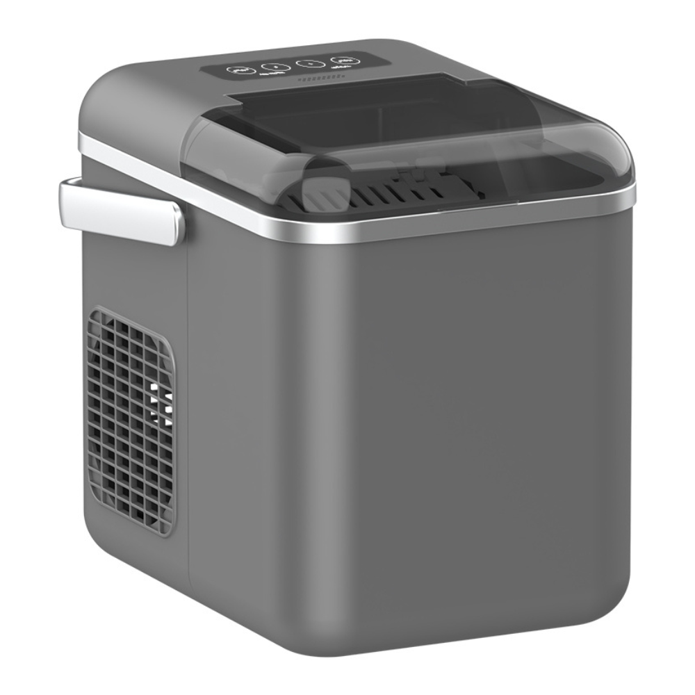 Countertop Ice Maker Machine 12kg/24h Fast Bullet Ice Push Button Control