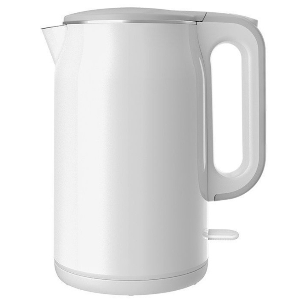 Smart 1.7L Electric Kettle Stainless Steel with Multi-Temperature Display White