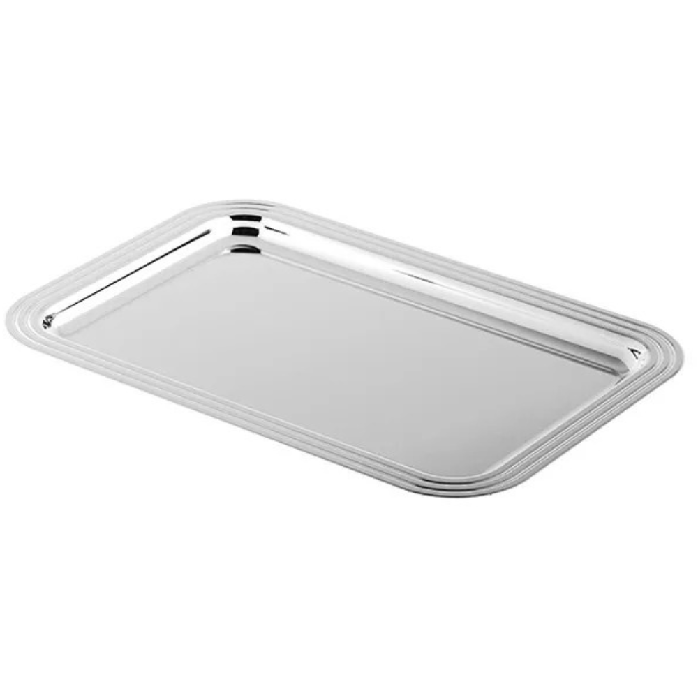 4-Inch Stainless Steel Serving Plate with Matte Finish – Nordic European Style Snack & Tea Tray