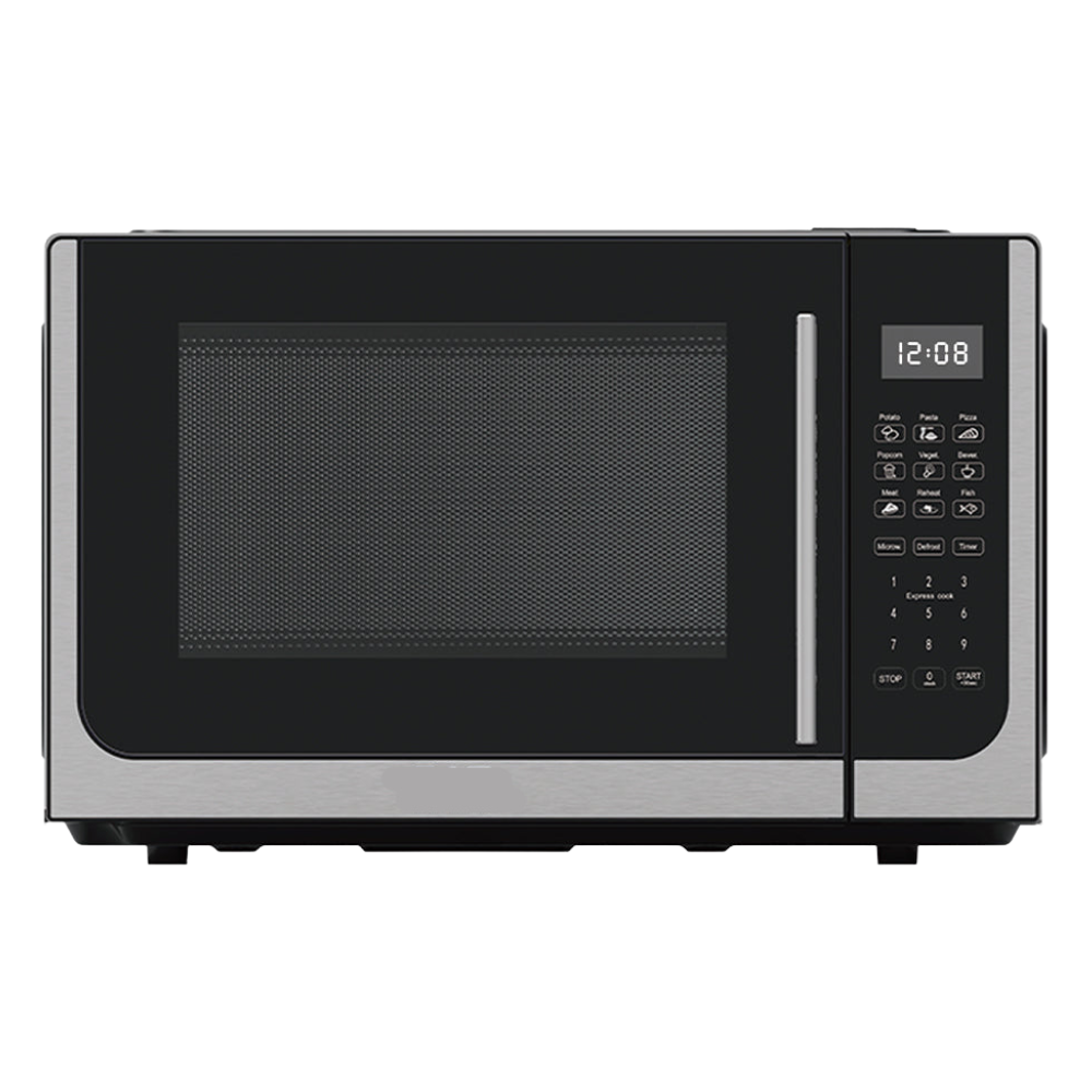 Countertop 25L Microwave Oven – Large Capacity, Mechanical Controls, Household Use