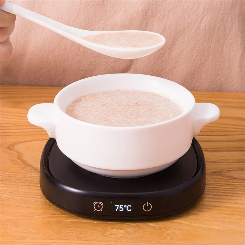 Desktop Electric Drink Warmer with 3 Heat Settings for Coffee, Tea and Milk Cups