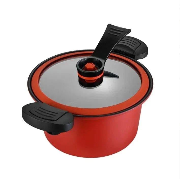 Large Capacity Non-Stick Pressure Cooker 22cm Multi-Function Slow & Stew Pot