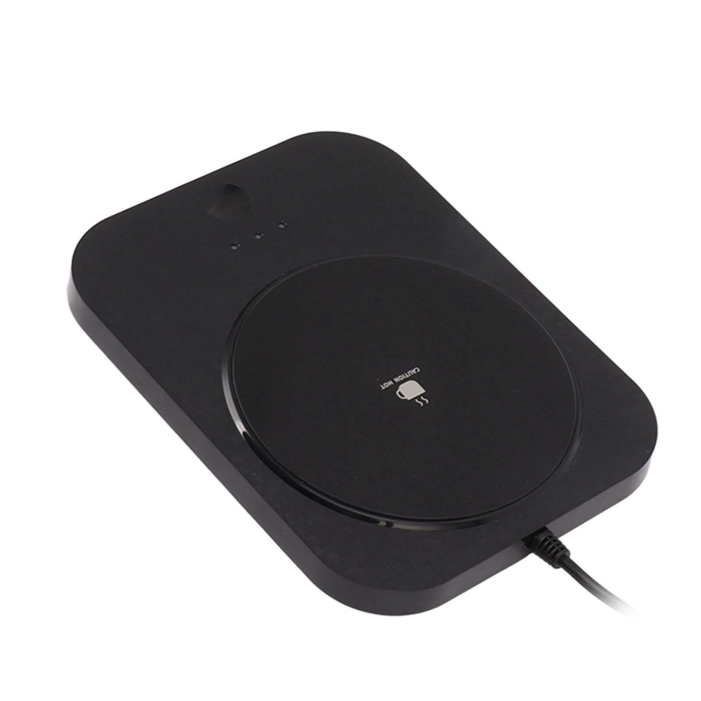 Portable USB Mug Warmer Plate with Fast Heating and 3 Level Temperature Control