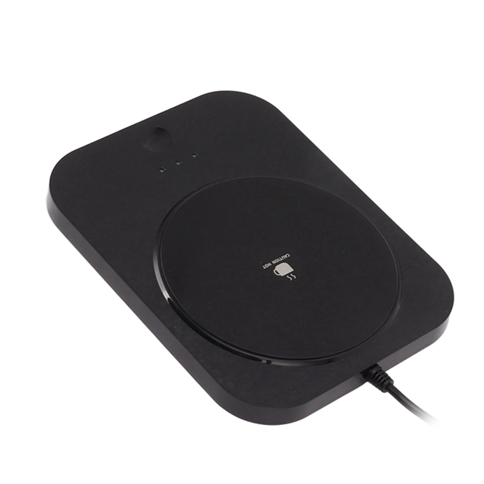 Portable USB Mug Warmer Plate with Fast Heating and 3 Level Temperature Control