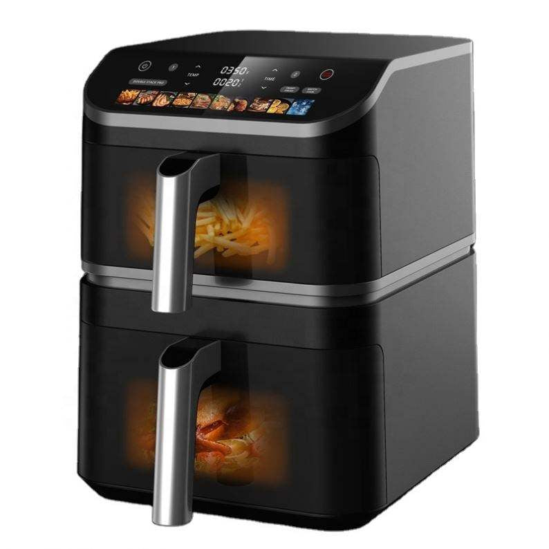11L Digital Air Fryer with Dual Heating Elements and 50% Faster Turbo Cooking