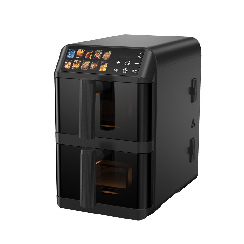 11L Digital Air Fryer with Dual Heating Elements and 50% Faster Turbo Cooking