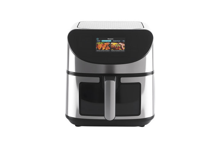 Smart Electric Air Fryer 6–8L, Digital Control, Removable Basket & PTFE Nonstick Surface