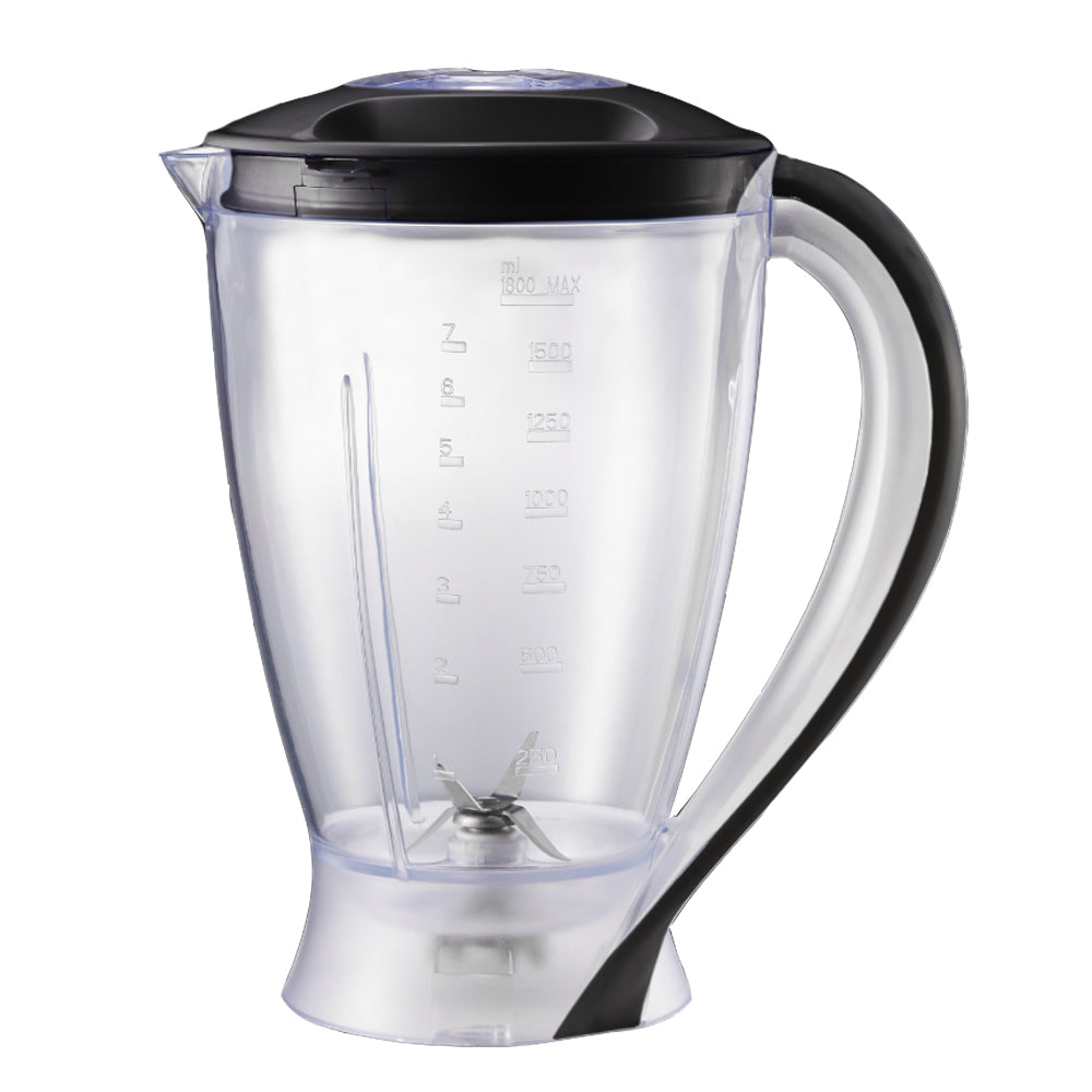 650W Commercial Household Blender with 1.8L Container, Multi-Speed Function