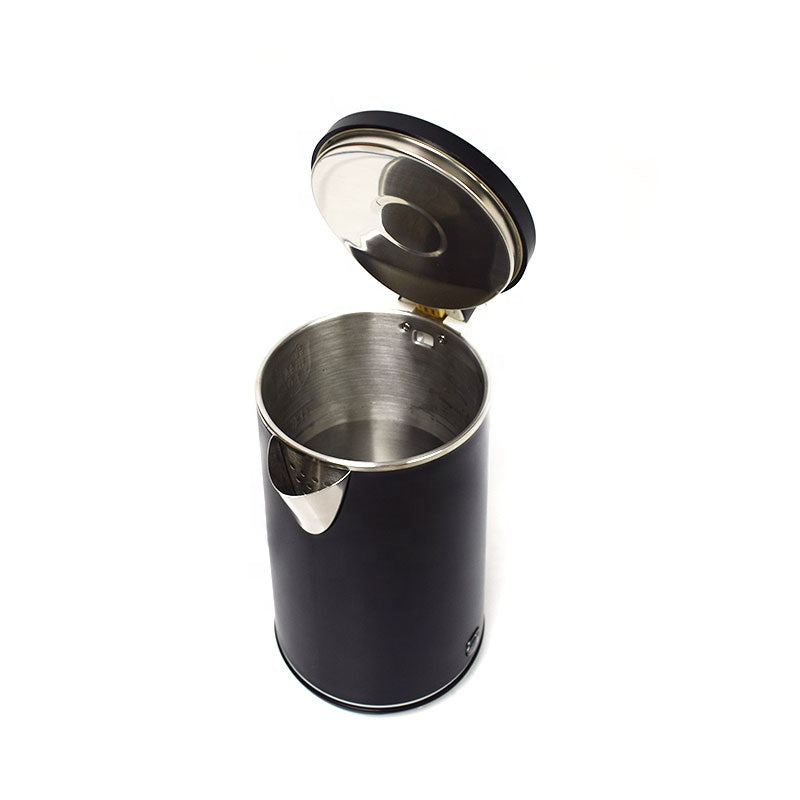 1.7L Stainless Steel Electric Kettle 1800W Cordless Double Wall Design with Rotational Base