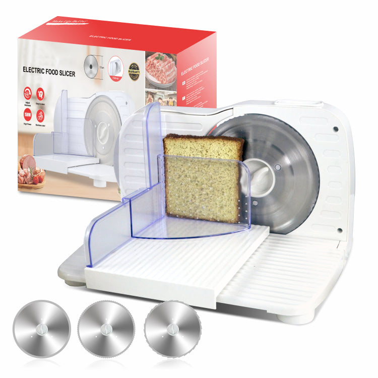 150W Electric Meat Slicer for Home Use – Multi-Functional Kitchen Sausage & Deli Cutter