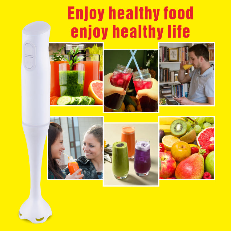 Multi-Functional Handheld Electric Blender with Dough Hook & Stainless Steel Blade – 2 Speeds