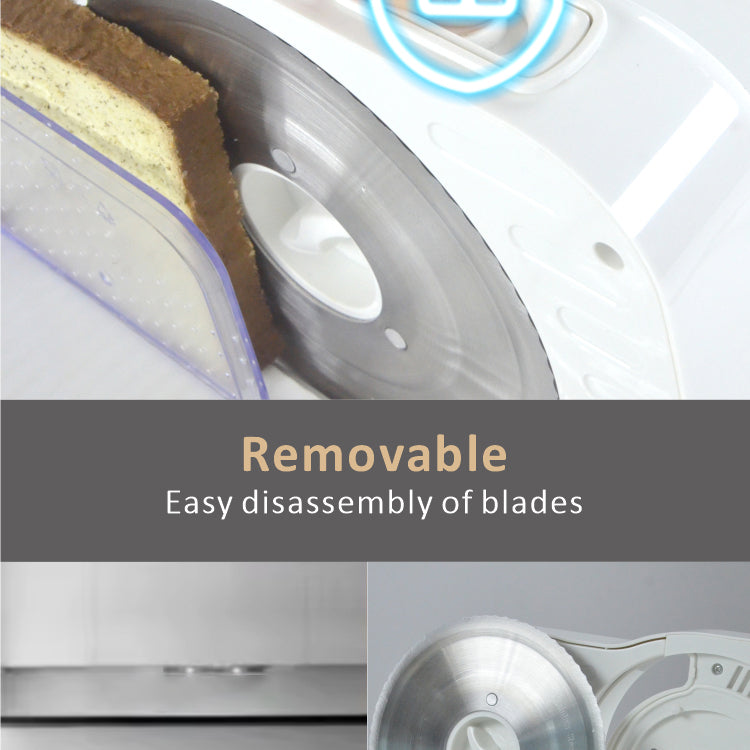 Household Electric Meat Slicer – One-Speed Control, Portable Design, Stainless Steel Blade