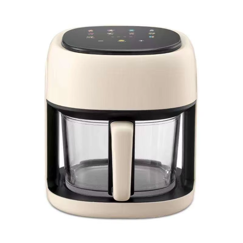 6L Digital Air Fryer with Glass Window and Touch Control
