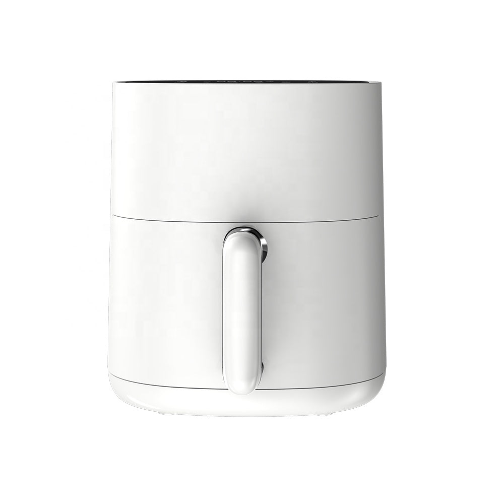Digital 4.5L Air Fryer with Adjustable Thermostat and Removable Oil Container White