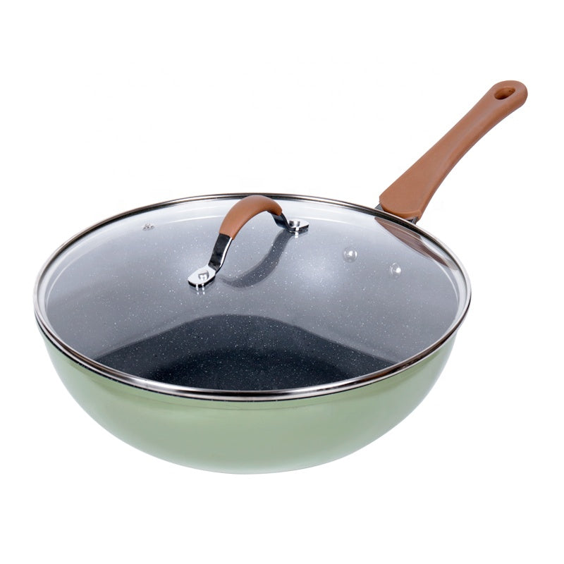 Contemporary Nonstick Stainless Steel Cookware Set Eco-Friendly Design