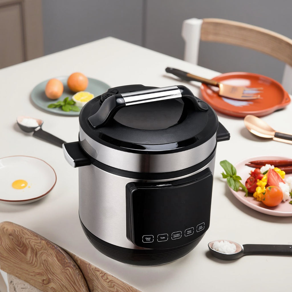 Household Electric Pressure Cooker 6L Stainless Steel Multi-Function Pot