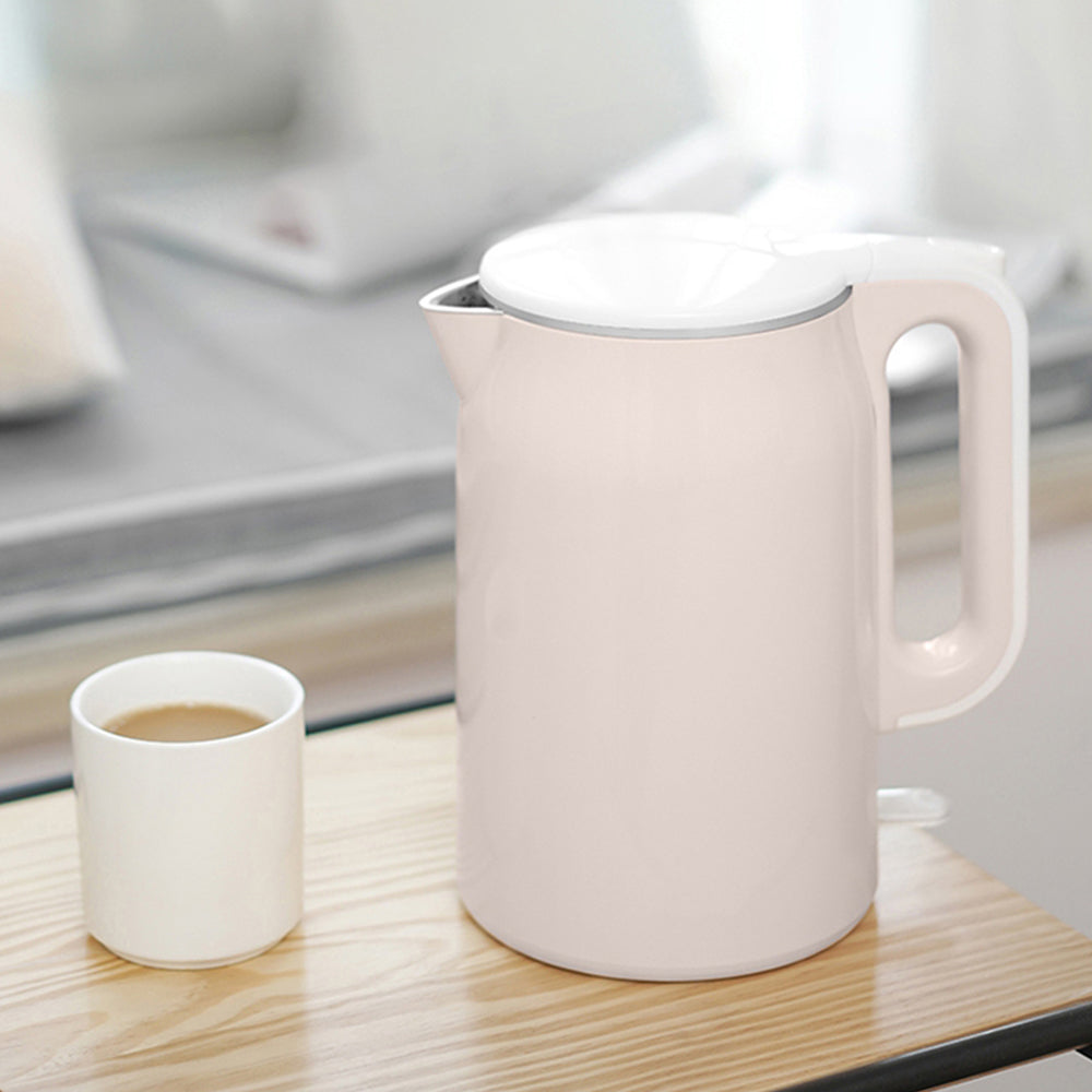 Smart 1.7L Electric Kettle Stainless Steel with Multi-Temperature Display White