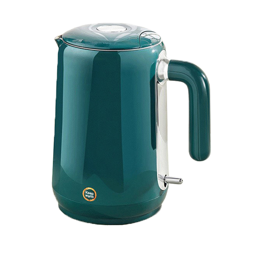 Cordless Electric Kettle 1.5L Double-Layer Stainless Steel Keep Warm Low Noise