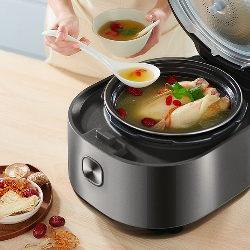 Smart Electric Pressure Cooker with Digital Display and Non-Stick Inner Pot
