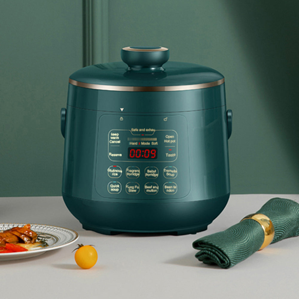 Electric Pressure Cooker 2.3L Smart Multi-Function with LED Display and Non-Stick Inner Pot
