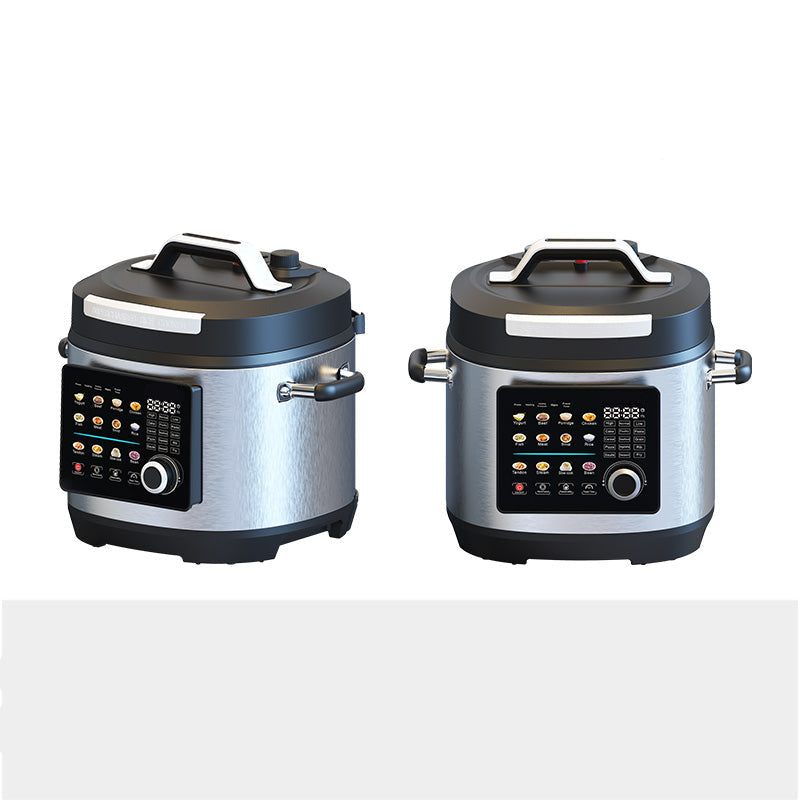 Multifunctional 6L Electric Pressure Cooker with Digital Control and 24-in-1 Cooking Programs
