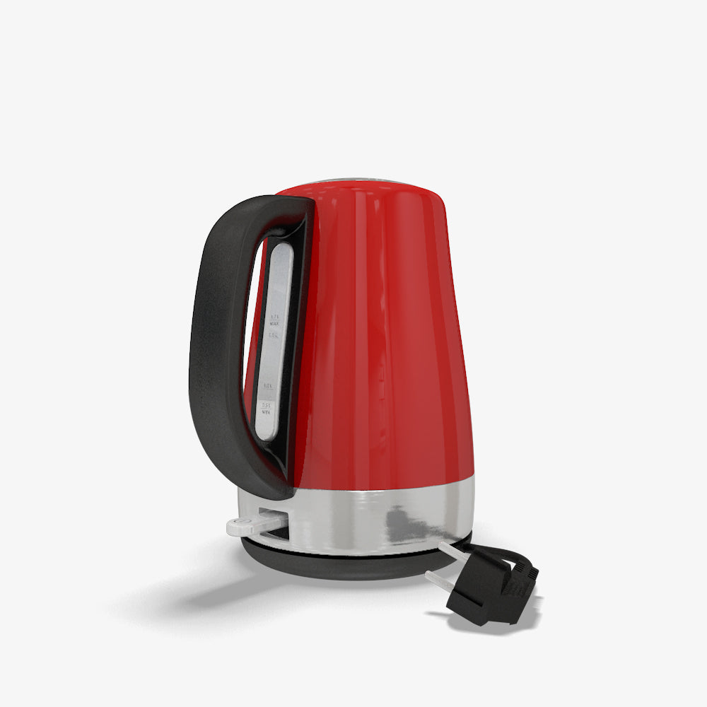 Portable 1.7L Electric Kettle with Automatic Shut-Off and Boil-Dry Protection